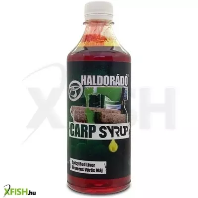 Haldorádó Carp Syrup - Fűszeres Vörös Máj / Spicy Red Liver 500 Ml Horgász Aromák
