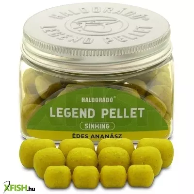 Haldorádó LEGEND PELLET Sinking süllyedő 8, 12, 16 mm - Édes Ananász 70g