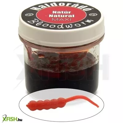 Haldorádó Bloodworm Maxi - Natúr műszúnyoglárva 23 mm 30 db/tégely