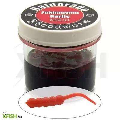 Haldorádó Bloodworm Maxi műszúnyoglárva - Fokhagyma 23 mm 30 db/tégely