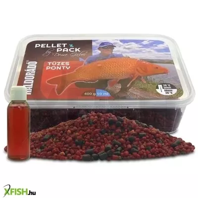 Haldorádó Pellet Pack By Döme Gábor - Tüzes Ponty 400 g + 50 ml