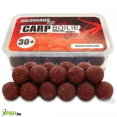 Haldorádó Carp Főzött Horog Bojli Fűszeres Vörös Máj 30+mm 400g