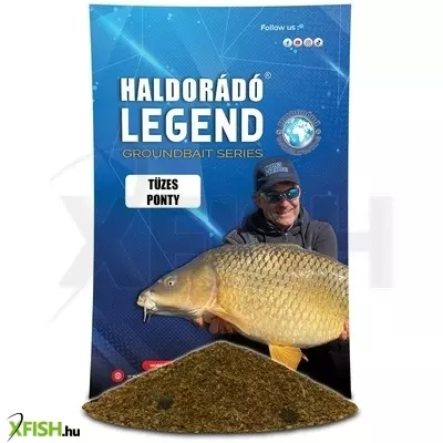 Haldorádó Legend Groundbait Etetőanyag Tüzes Ponty 800 g