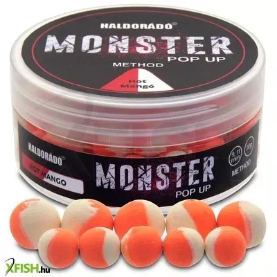 Haldorádó Monster Pop Up Method Csali 9, 11 Mm Hot Mangó 30 g
