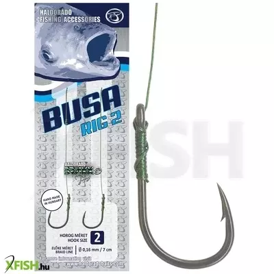 Haldorádó Busa Előke 2-es Horog 2 db/csomag