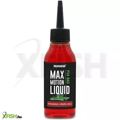 Haldorádó Max Motion Pva Bag Liquid - Fűszeres Vörös Máj 100ml