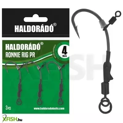 Haldorádó Ronnie Rig 4-es Bojlis Horog 3db/csomag
