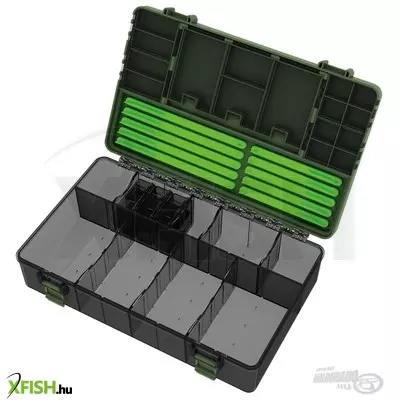 Haldorádó Feeder Pro Box - Feeder Aprócikk És Előketartó Doboz 300x195x75mm
