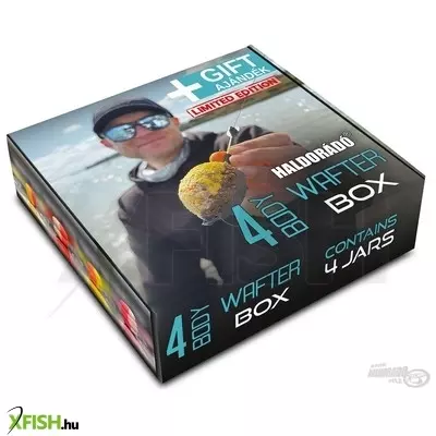 Haldorádó 4 Body Wafter Box Csali Csomag Díszdobozban
