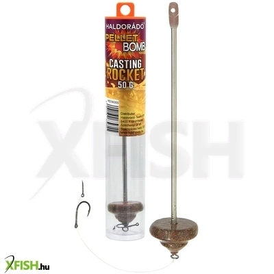Haldorádó Pellet Bomb Casting Rocket Komplett Fix Végszerelék 50g 1db/csomag