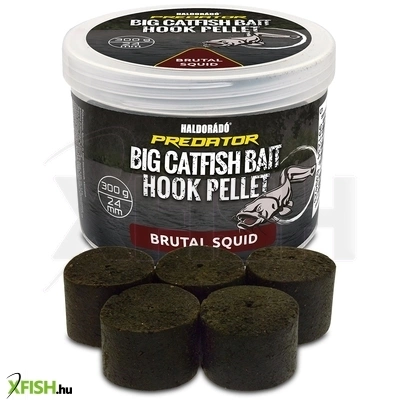 Haldorádó Catfish Bait Hook Harcsázó Pellet Brutal Squid 24mm 300g