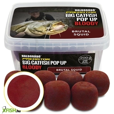 Haldorádó Catfish Pop Up Bloody Lebegő Harcsázó Bojli 28mm 200g