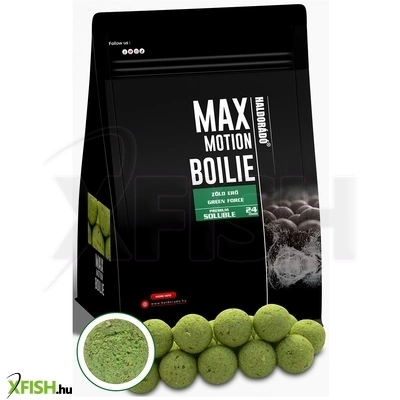 Haldorádó Max Motion Premium Soluble Oldódó Bojli Green Force 24mm 800g