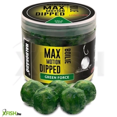 Haldorádó Max Motion Dipelt Horog Bojli Green Force 20mm 80g