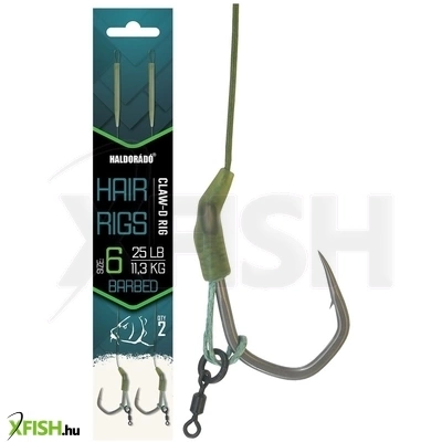 Haldorádó Claw D-Rig Univerzális Horogelőke 6-os 2db/csomag
