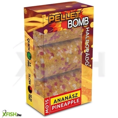 Haldorádó Pellet Bomb Slow Ananász 3db/csomag