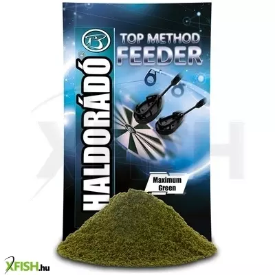 Haldorádó Top Method Feeder Etetőanyag - Maximum Green 800g