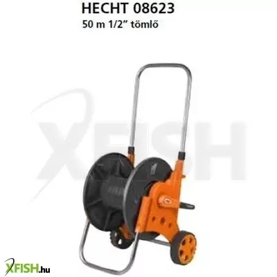 Hecht 08623 - tömlőkocsi 1/2 50m (tömlő nélkül)