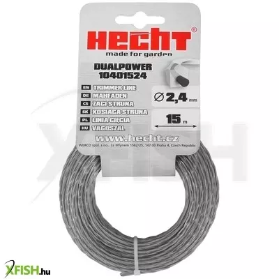 Hecht 10401524 - vágószál maggal négyzet 2,4*15m