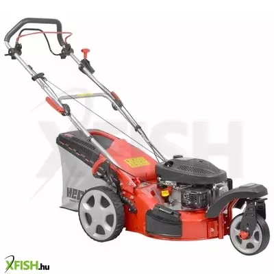 Hecht 5433 sw - benzinmotoros fűnyíró, önjáró, háromkerekű