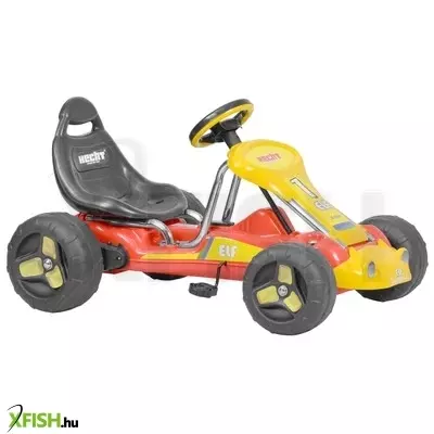 Hecht 59788 - gokart piros/sárga, 3-6 éves korig