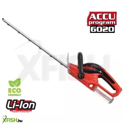 Hecht 6020 - akkumulátoros sövényvágó, akku+töltő nem tartozék