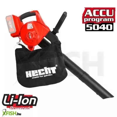 hecht 94402 in 1 - akkumulátoros lomb fúvó-szívó, akku+töltő nem tartozék
