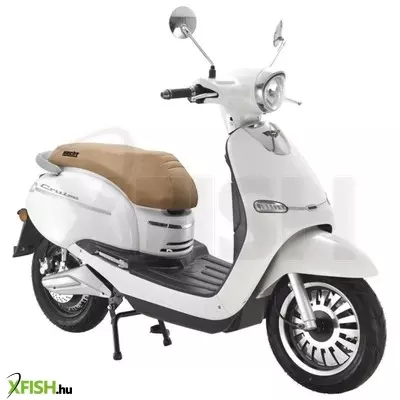 Hecht citis white - akkumulátoros robogó metálfehér