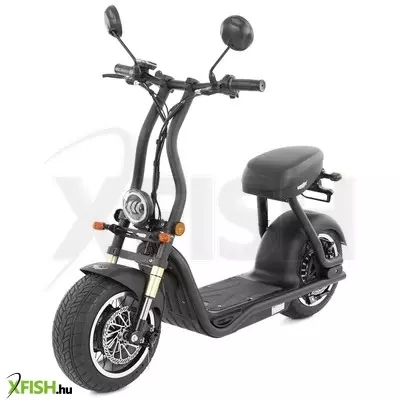 Hecht cocis mini black - akkumulátoros robogó fekete