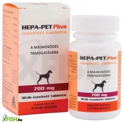 Hepa Pet Plus 700mg Májvédő Tabletta 30db/csomag