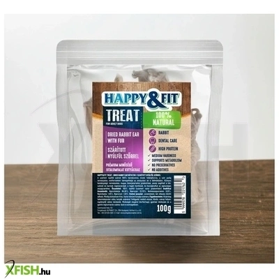 Happy&Fit Szörös Nyúlfül 100g