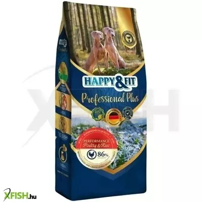 Happy&Fit Professional Plus Performance Poultry & Rice 18kg