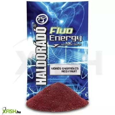 Haldorádó Etetőanyag Fluo Energy - Vörös Gyümölcs / Red Fruit 800 G