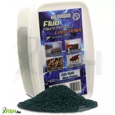 Haldorádó Fluo Micro Method Feed Pellet - Kék Fúzió 1,5Mm 400G Etető Pellet