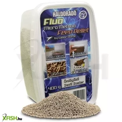 Haldorádó Fluo Micro Method Feed Pellet - Ördögűző / Devil Buster 400 G 2mm