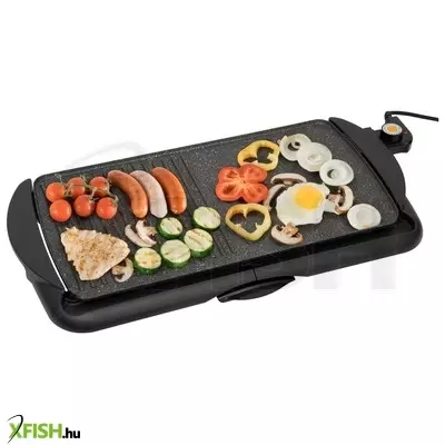 Home hg gr 03 asztali grill, teljesítmény 2000 w, tapadásmentes felület, zsírgyűjtő fiók
