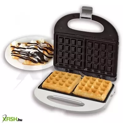 Home hg gs 21 gofrisütő, teljesítmény 750 w, tapadásmentes sütőfelület, egyszerre két gofri készíthető