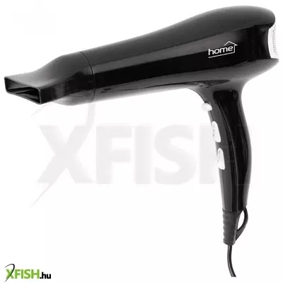 Home hg hsz 22 hajszárító,  teljesítmény 2200 w, 2 sebességfokozat, 3 hőmérséklet-fokozat, hideglevegő-funkció, szűkítő, fekete