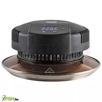 home hg ls 1000 forró levegős sütőfedél, teljesítmény 1000 w, 45 °c - 220 °c-ig állítható hőmérséklet, max. ∅24 cm edényméret