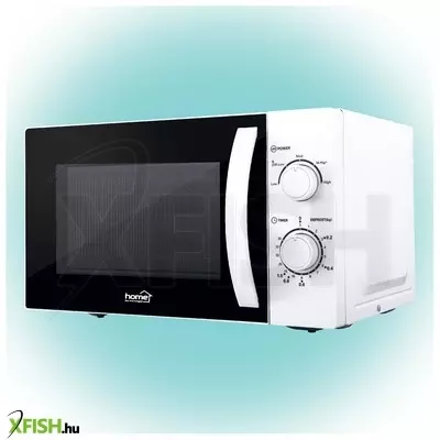Home hg mh 21 mikrohullámú sütő, 700 w, 20 literes, 5 fokozatban állítható teljesítmény, fehér