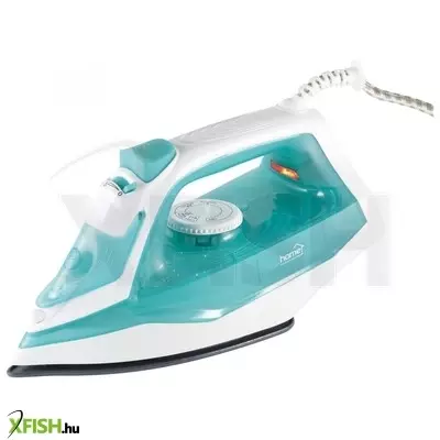 Home hg V 22 gőzölős vasaló, 2200 w, kerámia bevonatú talp, öntisztító funkció, gőzölés és permet funkció