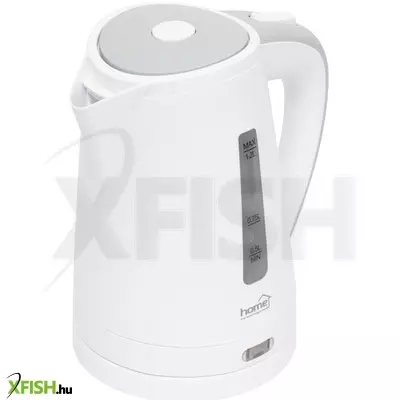 Home hg vf 05 vízforraló, teljesítmény 2000 w, 1,2 literes víztartály, 360°-ban forgatható állvány, rejtett fűtőszál, fehér