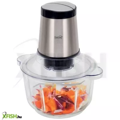 Home hgap15 aprító, 400 w, 1,8 L üvegtál, 2 gomb, 2 sebességfokozat, stop funkció, túlmelegedés elleni védelem, 2 kg