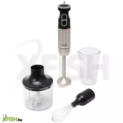 home hgbms65 botmixer szett, 1000w, 15 fokozatban állítható sebesség, tálas aprító űrtartalma 500 ml, mérőpohár űrtartalma 650 ml