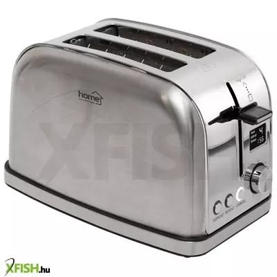Home hgkp22lcd kenyérpirító, 950 w-os, két szeletes, lcd kijelző, 7 fokozat, újramelegítő és kiolvasztás funkciók