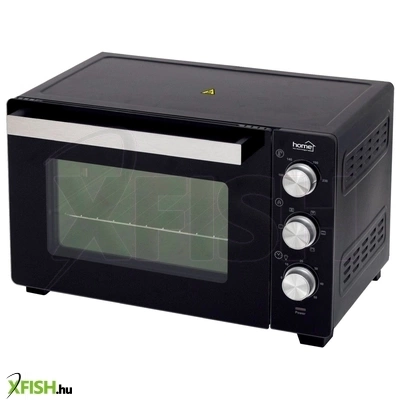 Home hgms30g mini sütő, 1600 w, max. 230 °c, 30 liter, időzítő, hőszigetelt burkolat, üvegajtó