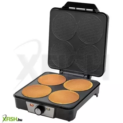 Home hgos4 ostyasütő és sajtos tallér sütő, 1200 w, rozsdamentes burkolat, jelzőfények, 160-235 °c