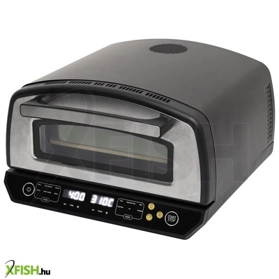 Home hgpz450 elektromos pizzasütő, max. 2000 w, max. 450 °c, LED kijelző, érintőgomb, fém ház, multifunkciós
