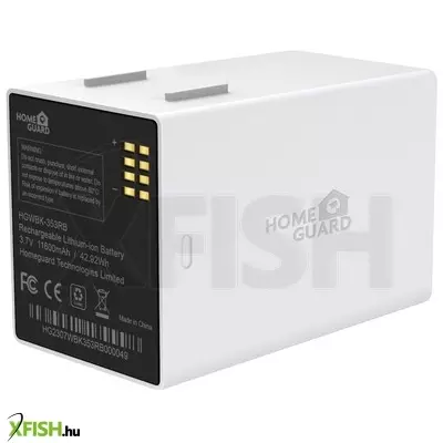 Homeguard hgwbk-353rb tartalék akkumulátor hgwbk-353 kamerához