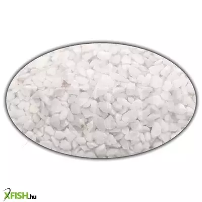 Szer-ber team fehér márvány akváriumi aljzatkavics 5kg, 2-5mm (mzfeh1)